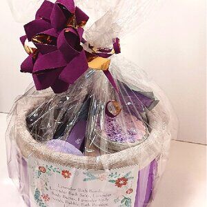 Lavender Spa Basket